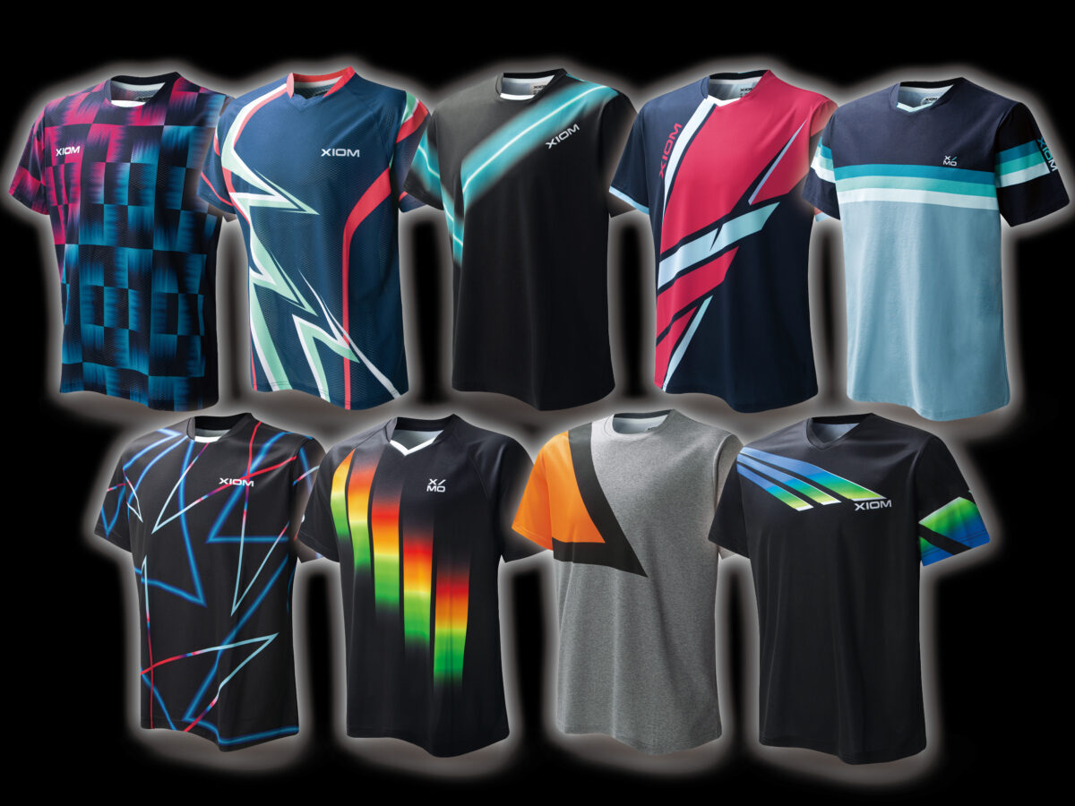 新たに9枚のゲームシャツが登場！<br />
今年のウェアはXIOMで決まりだ！